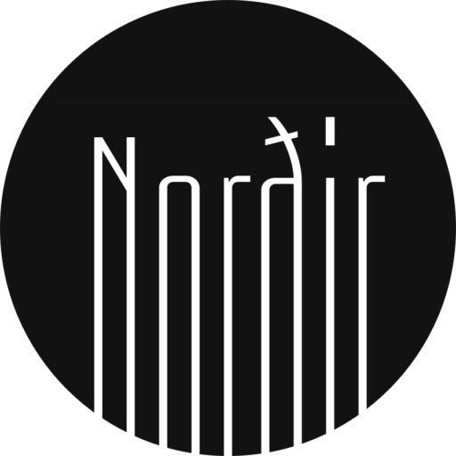 NORDIR: Indietronic Time Travel Logo